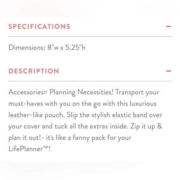 Erin Condren Red Planny Pack - Picture 4 of 4